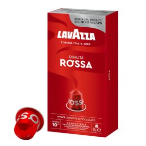Cápsulas Compatibles con Nespresso / Qualita Rossa / Caja x 10 cap.